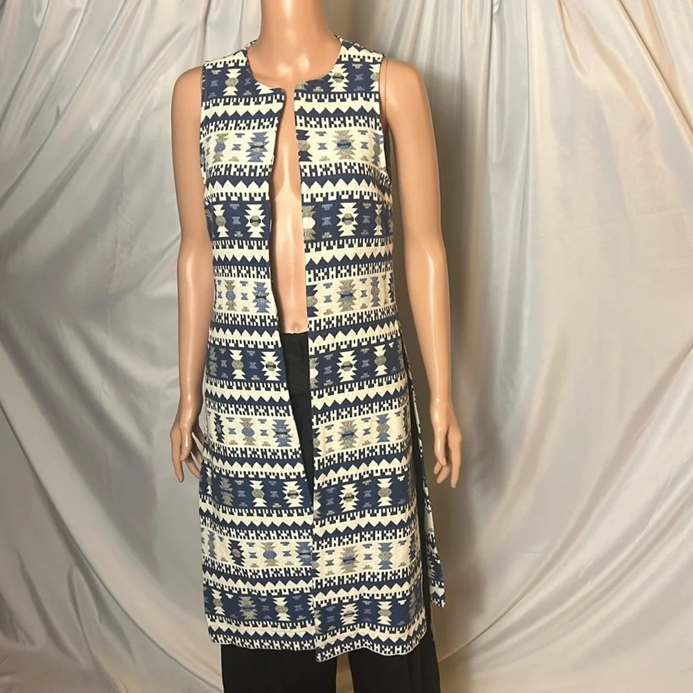 BCBGeneration Geometric Vest Size XXS - Picture 1 of 13